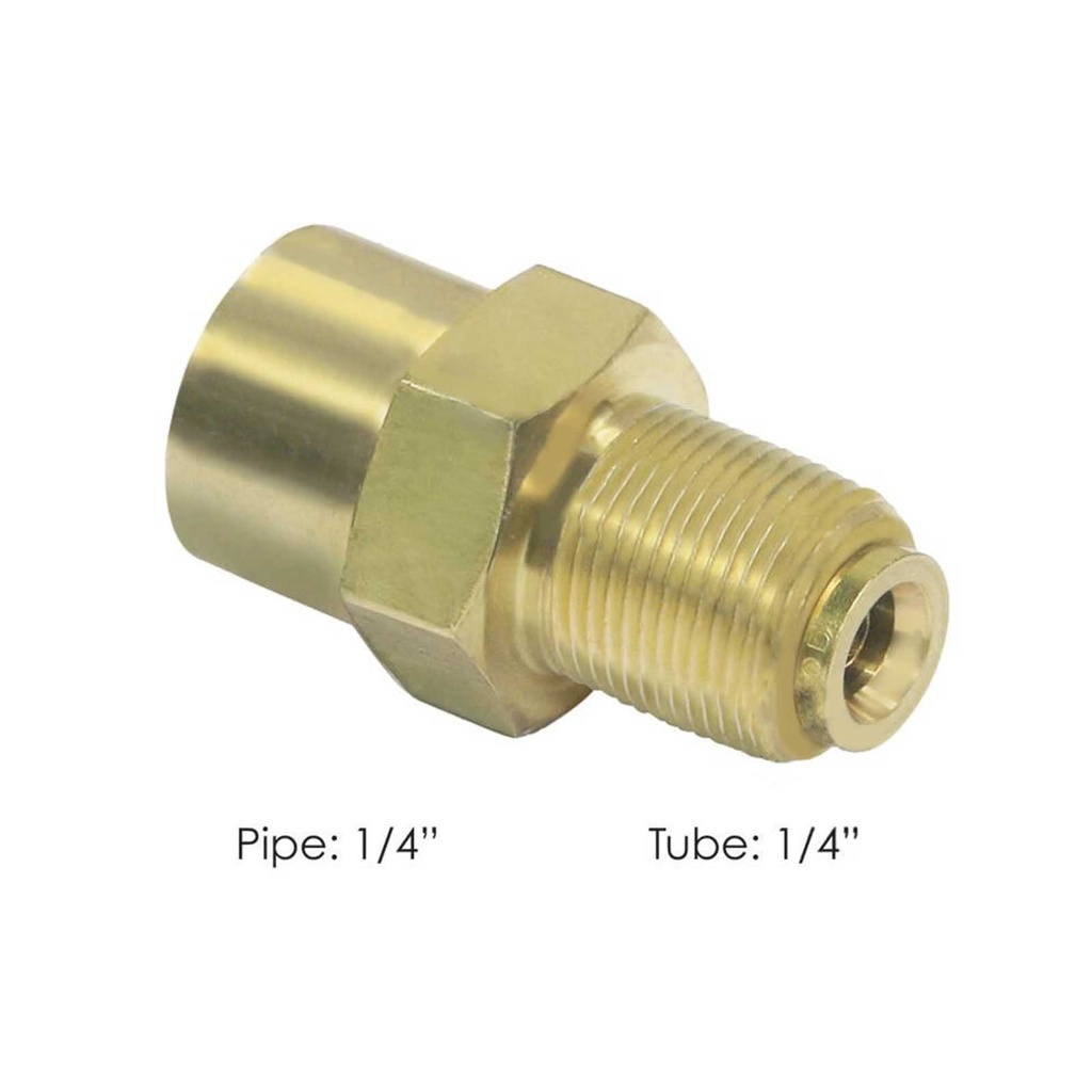 Brass PLC FM Bulkhead Union 1/4 X 1/4in  177.13B864B