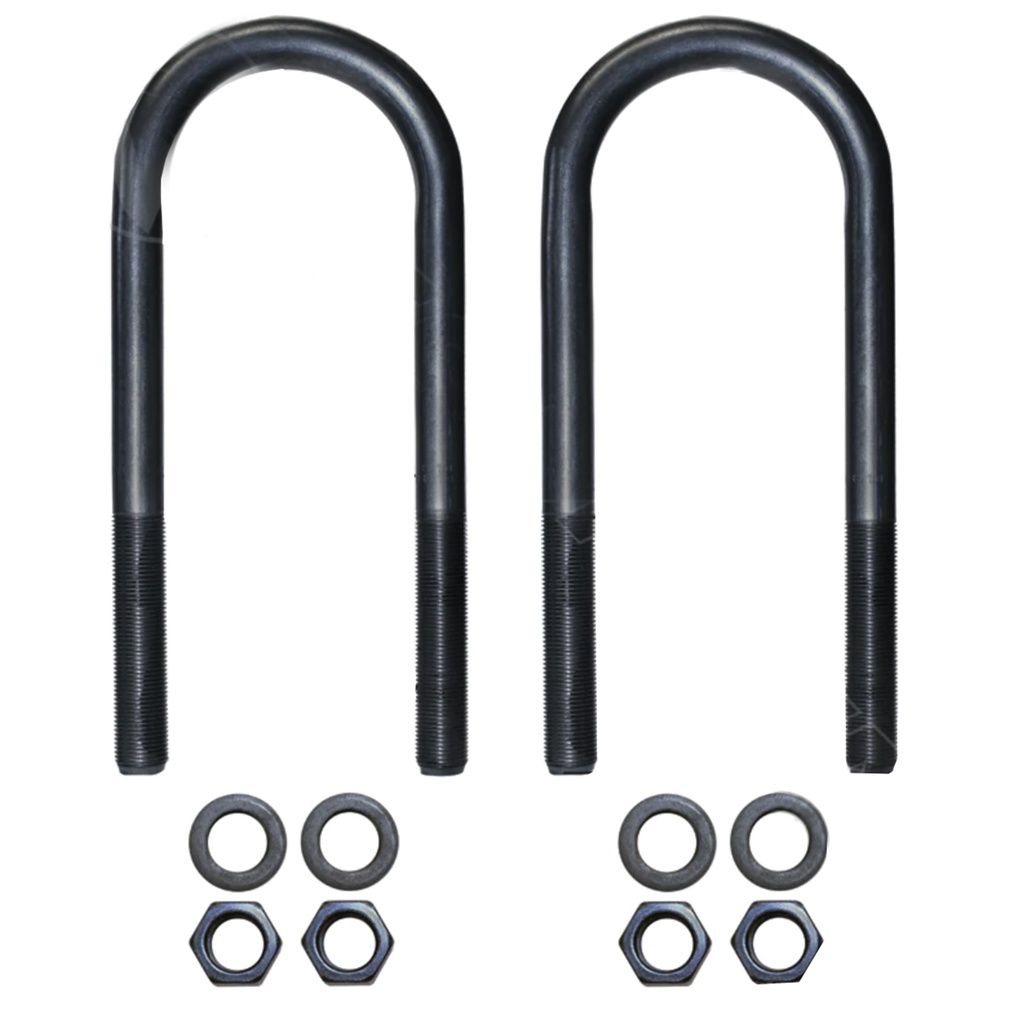 U Bolt Kit RND 7/8in X 4in X 11-1/4in   AUBK8164-114