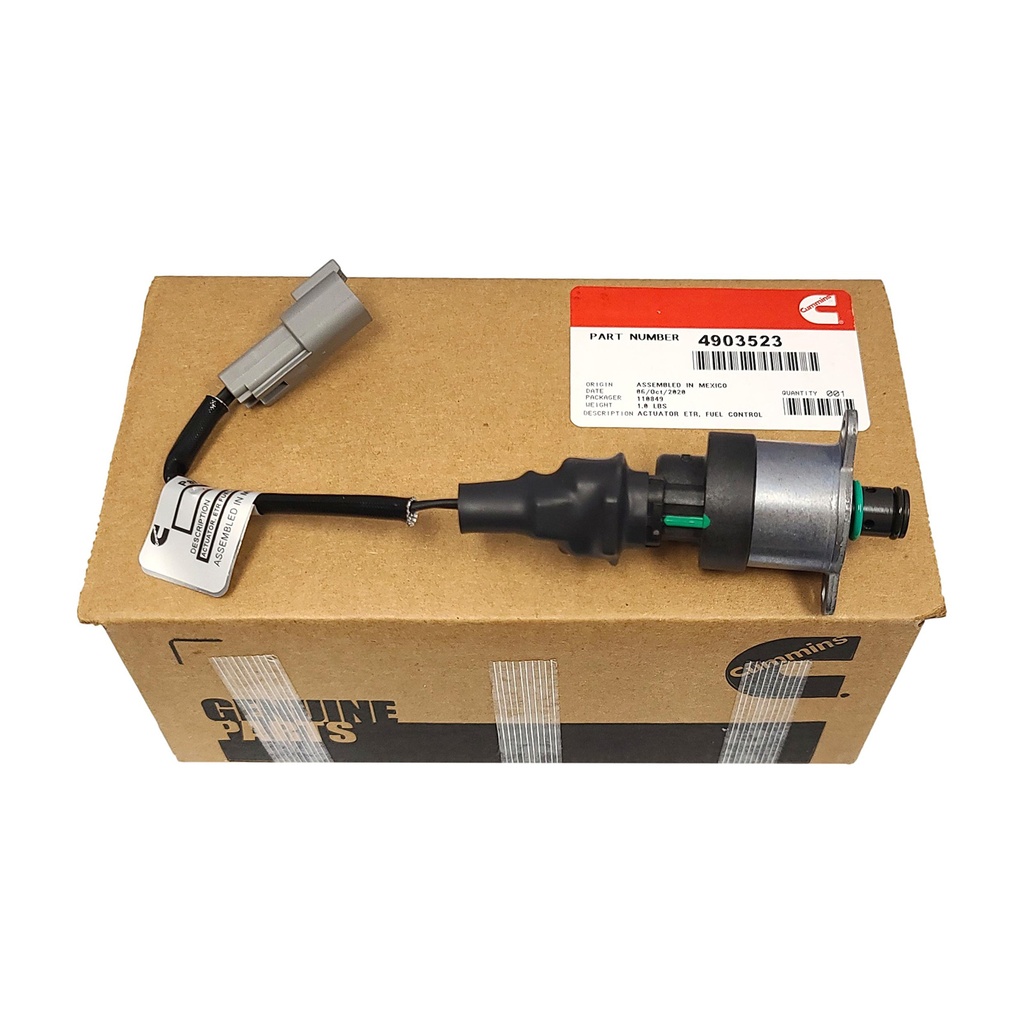 OEM CUMMINS ACTUATOR, ETR FUEL CONTROL 	4903523