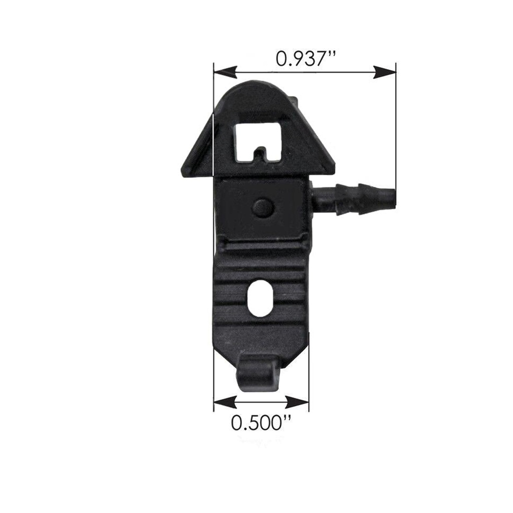 Wiper Nozzle Freightliner  HLK7038   TRIF88171801