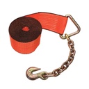 Chain Hook Winch Strap-HD 4in X 27FT   573.D427CH-HD