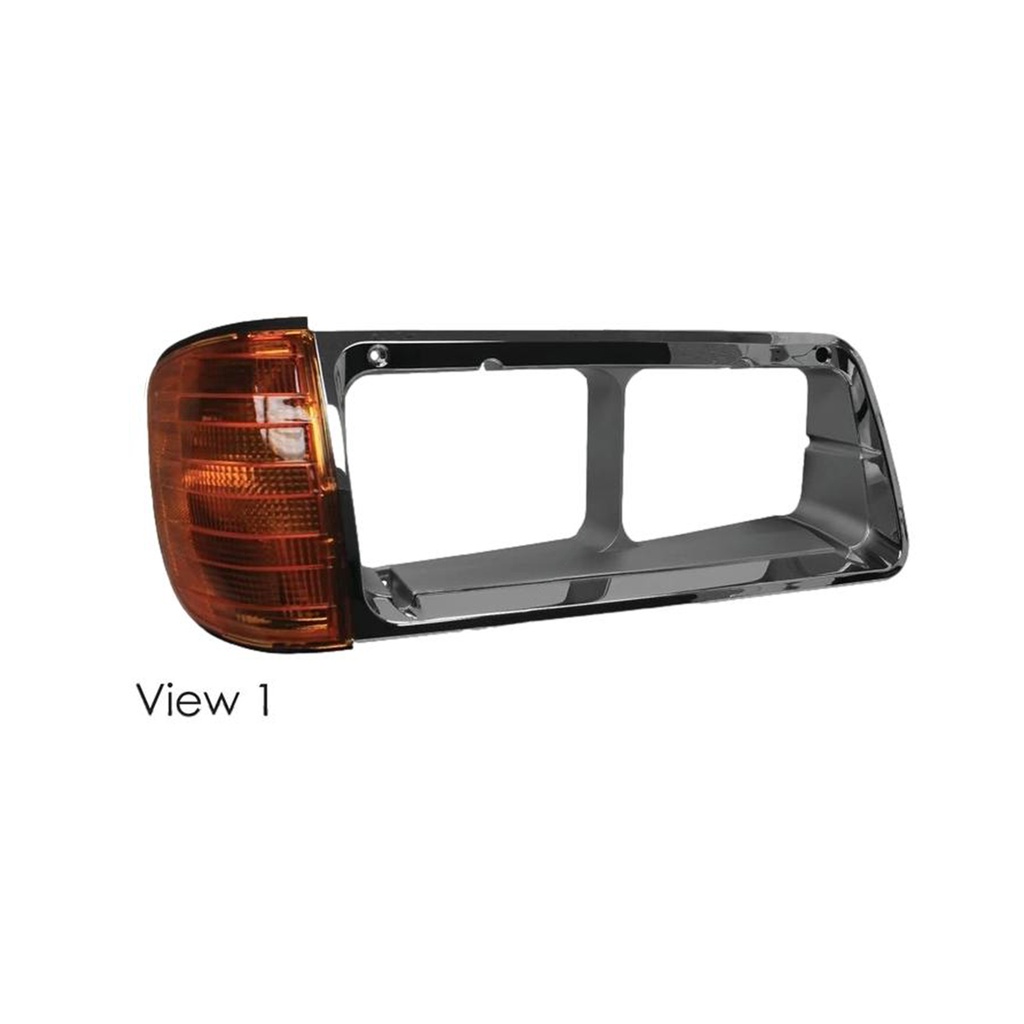 Bezel w/Signal Lamp Chrome Freightliner  564.46046   A06-20738-001