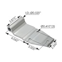 Hinge Great Dane 573.1010157 31801018 1402-7495 14027495 02200407 022-00407