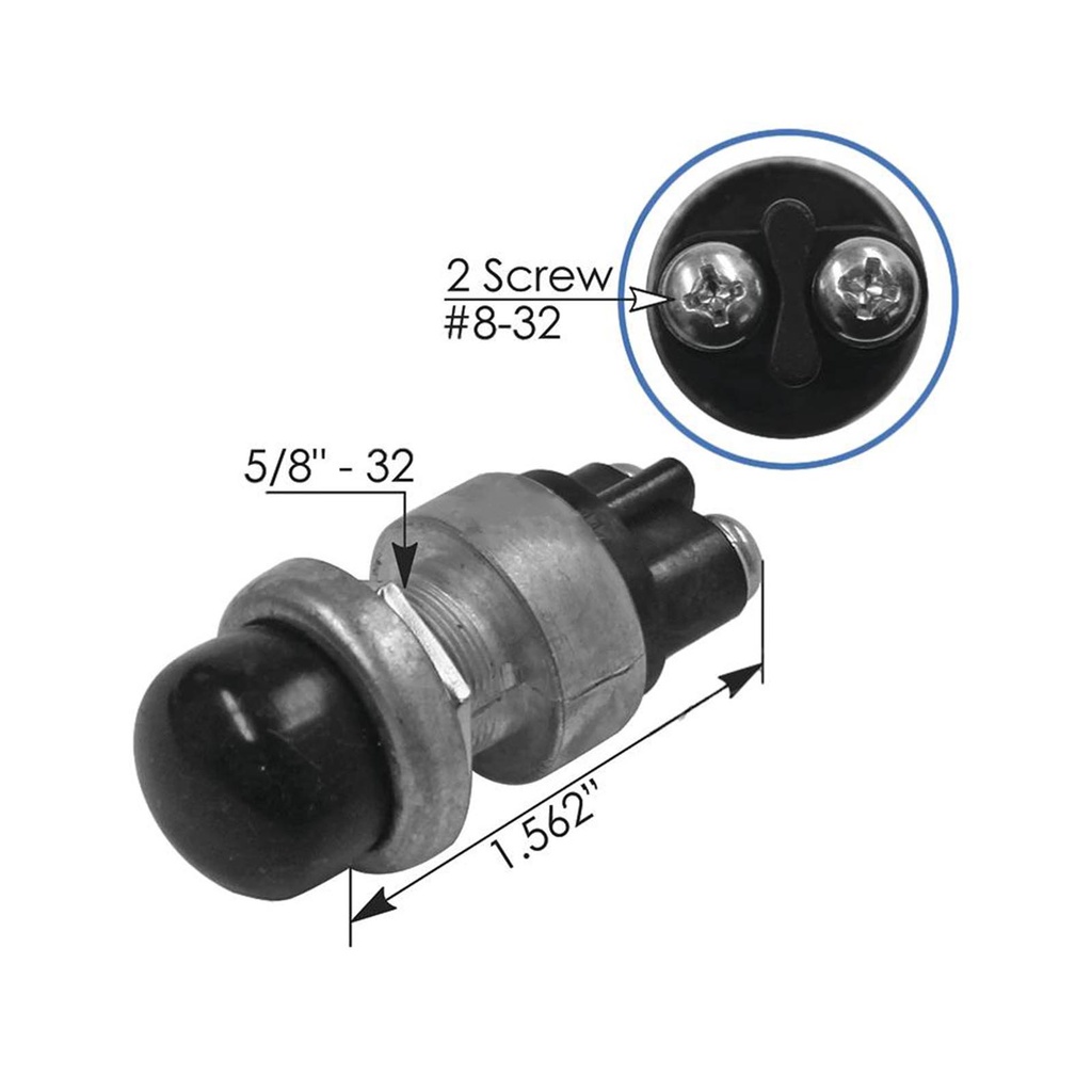 Push Button Switch Off-MOM On 577.3011 BE20065 822151 422681 191040