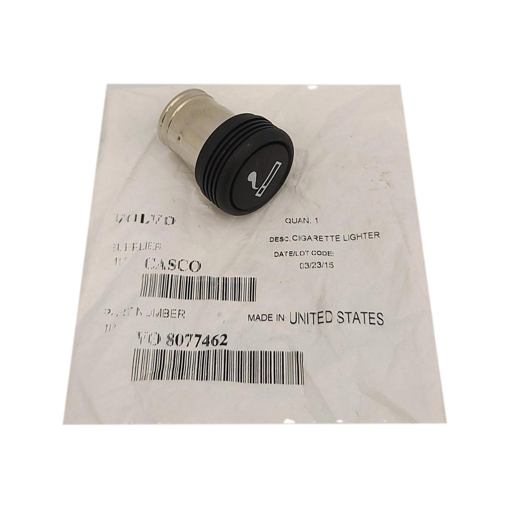 OEM VOLVO  CIGARETTE LIGHTERATTENTION!! If you're not sure about the par 8077462