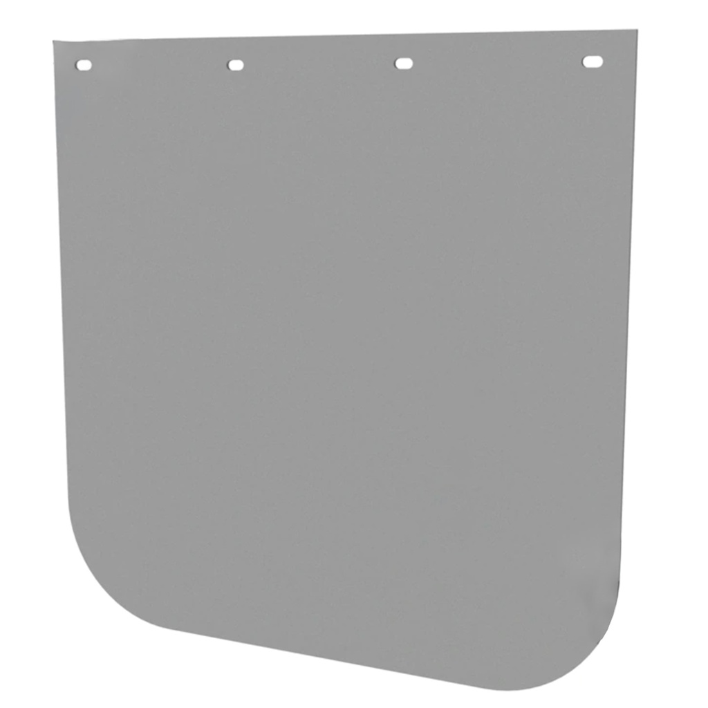 Mud Flap White Poly  562.142424W  24in x 24in x 3/16in Thick