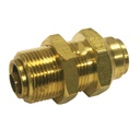 Brass PLC Bulkhead Union 1/2in  177.13B778