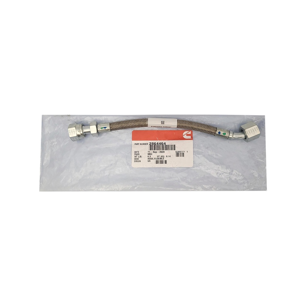 OEM CUMMINS HOSE-FLEXIBLE 2864464 is superceded by 2864464CUM, 5546512