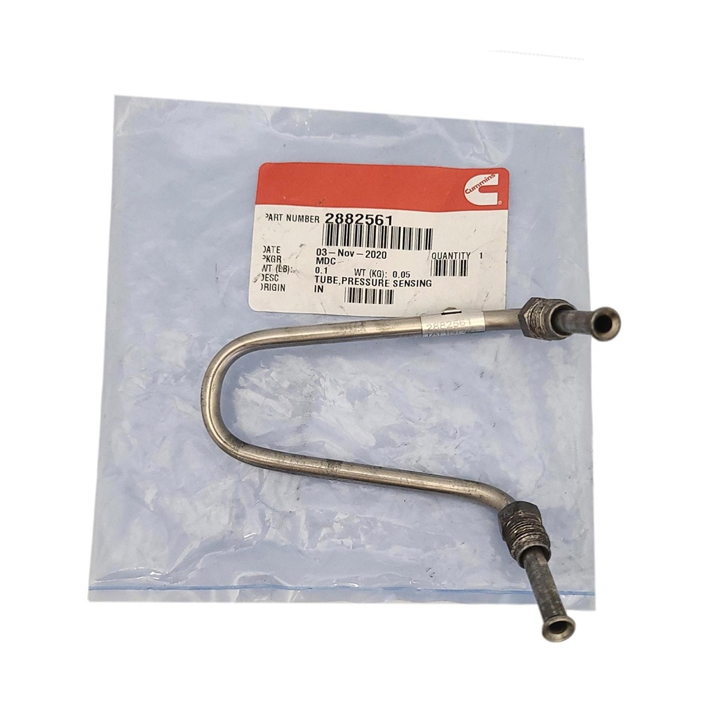 OEM CUMMINS TUBE-PRESSURE SENSING 2882561 is superceded by 2882561CUM