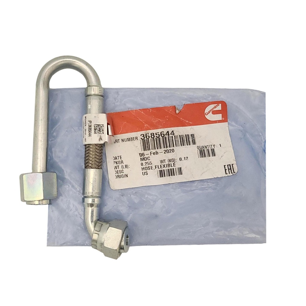 OEM CUMMINS EGR COOLANT PIPE ISX  3685644	  4953076