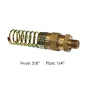 Hose Coupling w/Spring 3/8IN x 1/4NPT  177.16936B  E8595 177.7015