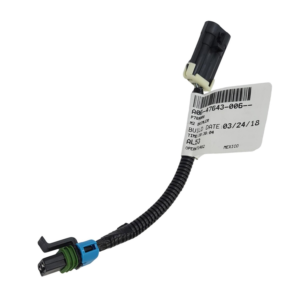OEM FREIGHTLINER HARNESS ADAPTOR, LATERAL CIRCUIT LIGAMENT SENSOR A06-47643-006