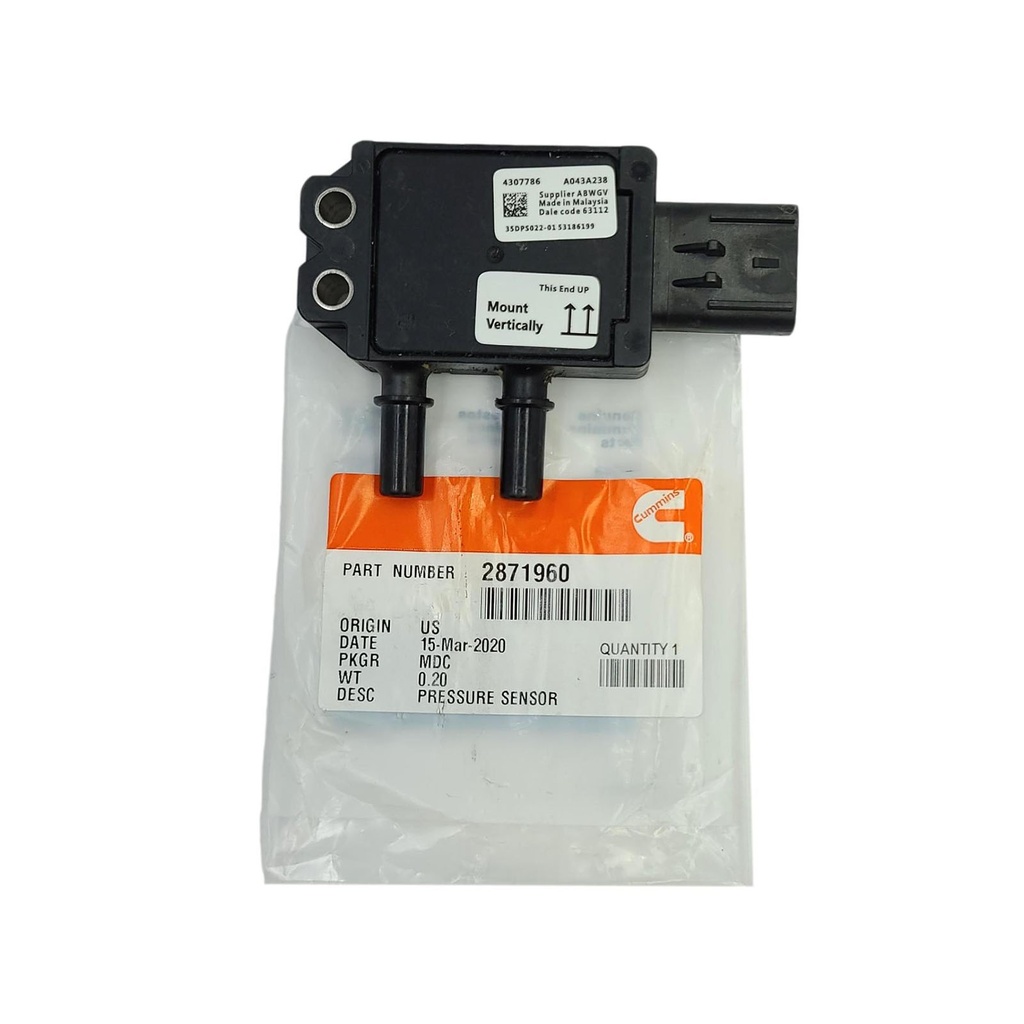 OEM CUMMINS SENSOR-PRESSURE 2871960 is superceded by 2871960CUM