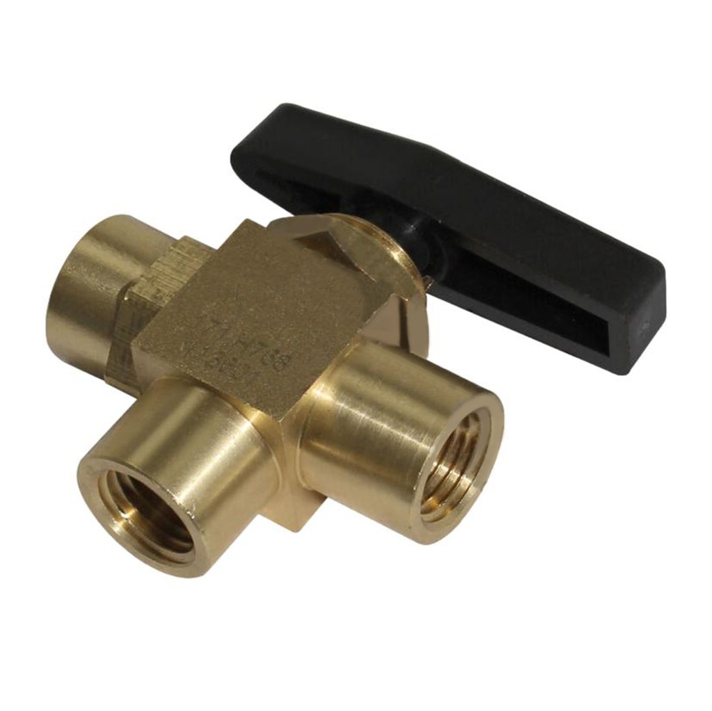 Ball Valve 3 Way Hendrickson 171.H768  S22535 AK147-1 VS22535