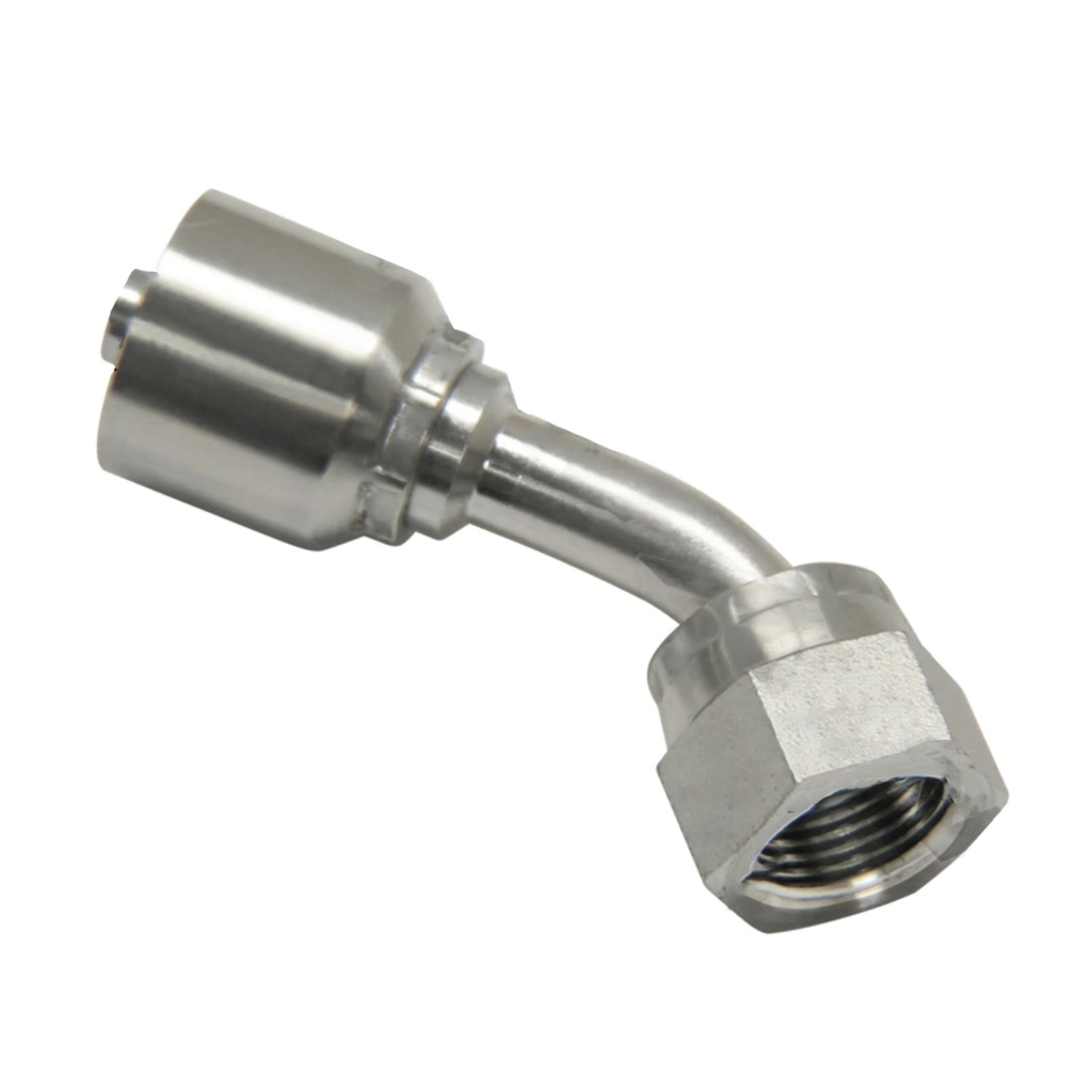 Continental Hydraulic Hose Fitting JIC 37 Female 45  818.14420-0608 14420-0608