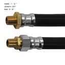 Air Hose Assy 1/2IDx3/8NPTx20IN 	KG28227 177.7820 E858220BK