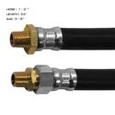 Air Hose Assy 1/2IDx3/8NPTx34IN  177.7834  	E858234BK