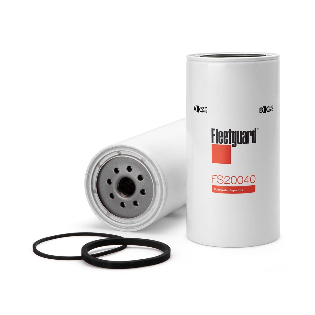 [CC-7FBT-GIUE] FleetGuard Fuel Filter with Water Separator FS20040