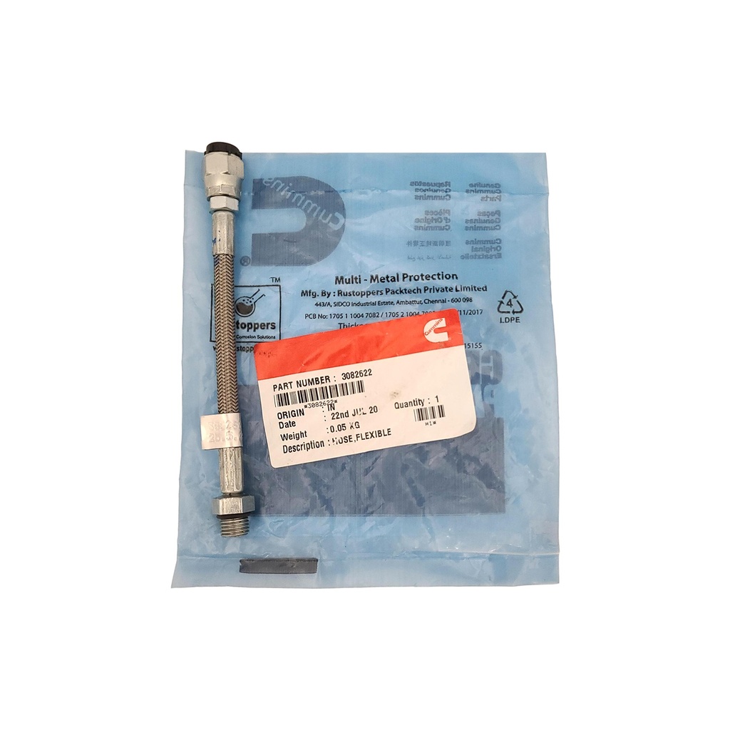 OEM CUMMINS HOSE,FLEXIBLE 3082622