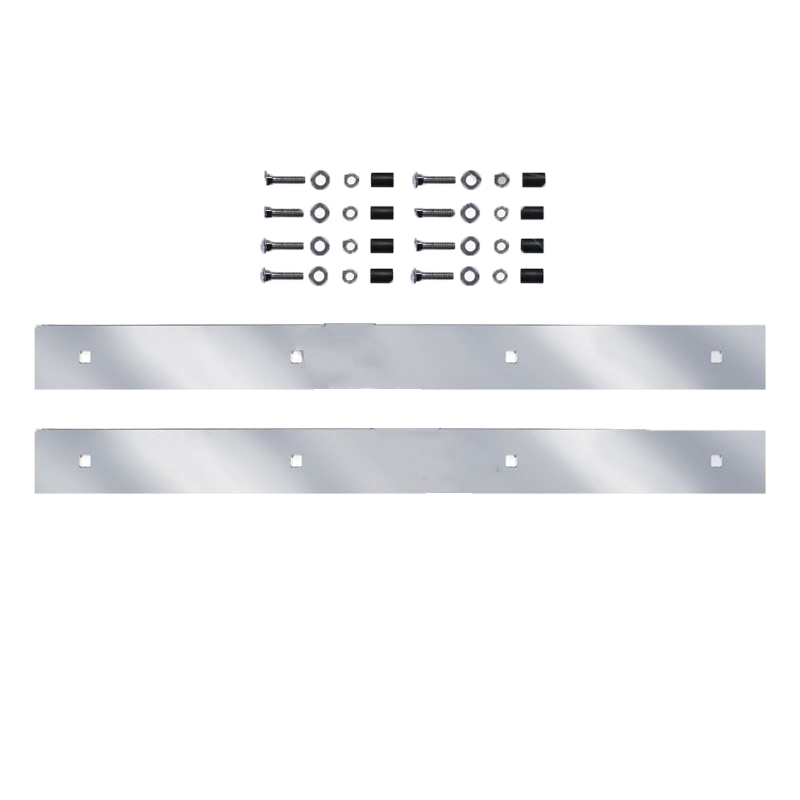 Mud Flap Top Plate Chrome Pair  562.602-2BP   30150