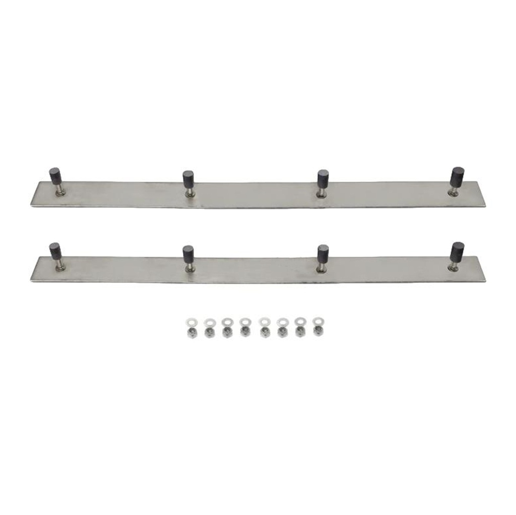 Mud Flap Top Plate SS Pair 24in  562.603-2BP  605SCD  MD1206