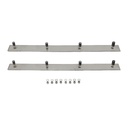 Mud Flap Top Plate SS Pair 24in  562.603-2BP  605SCD  MD1206