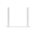 Anti-Sail Bracket Chrome  562.801  30518  10451  MD1106  22170