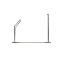 Anti-Sail Bracket Chrome LH  562.807L 10456L