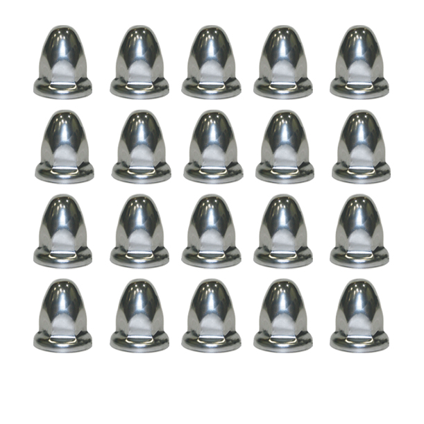 Chrome Steel Push On 33MM  562.A4002C  CR11015Bk  17800 10274 111 *(PACK OF 20)*