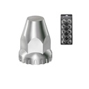 Chrome Plastic Thread On M22x1.5 10PK    562.A4003TP-BP10   E-C18102  EC18102