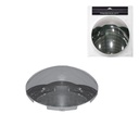 Front Hub Cap 5 Notch Chrome  562.B1501C-BP 10094 MW1285H