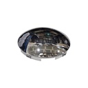 Front Hub Cap 5 Notch Chrome  562.B1501C-BP 10094 MW1285H