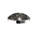 Front Hub Cap 6 Notch 3/4in Lip S.Steel   562.B1603SS