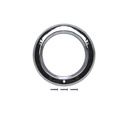 Light Bezel 4in Chrome Plastic  562.BZ40C