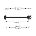 Narrow Rod 23.438in Hendrickson  TMRN847  62000-595 62000595