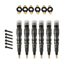 6X OEM INJECTORS DD15 DETROIT A4720701187+GASKETS A4720780480+BOLTS A0029900400