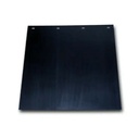 Globetech Manufacturing Mud Flap  24X24X3/16      2424PSB