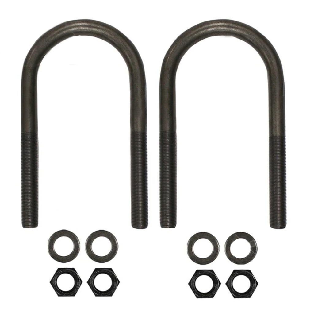 U Bolt Kit 3/4 X 4 X 8in Freightliner AUBK8154-083 K241-570-218 7QK2179M