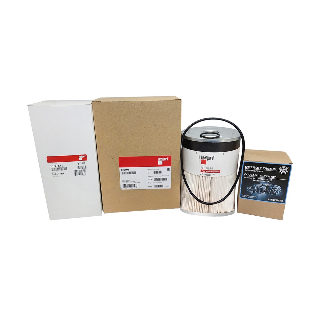 DETROIT OIL CHANGE KIT, LF17511, FK48556, FS19915, A4722030355