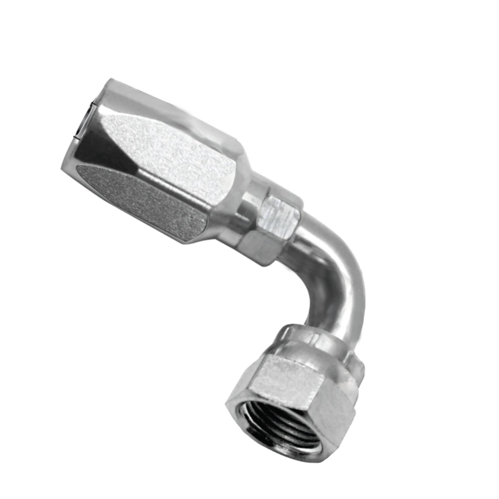 Continental Hose End 13/32in x 1/2in JIC F 90 Elbow  818.18425-0808  18425-0808
