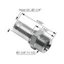 Continental Uni-Crimp Hose Fitting NPTF Male 818.36615-2020   366152020