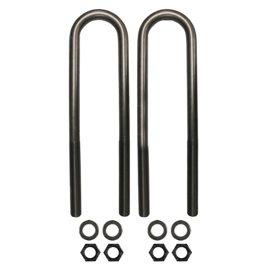 U Bolt Kit RND 7/8in X 3in X 15-1/2in   AUBK8161-154    58639008