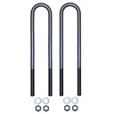 U Bolt Kit RND 7/8in X 3in X 19-1/2in  AUBK8161-194   6813250125