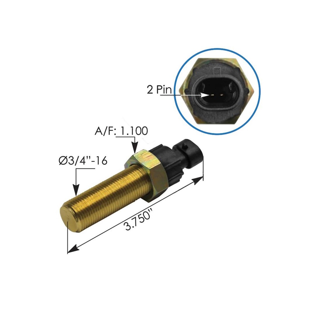 Sensor Vehicle Speed Peterbilt  577.75500 Q216005 Q21-6005