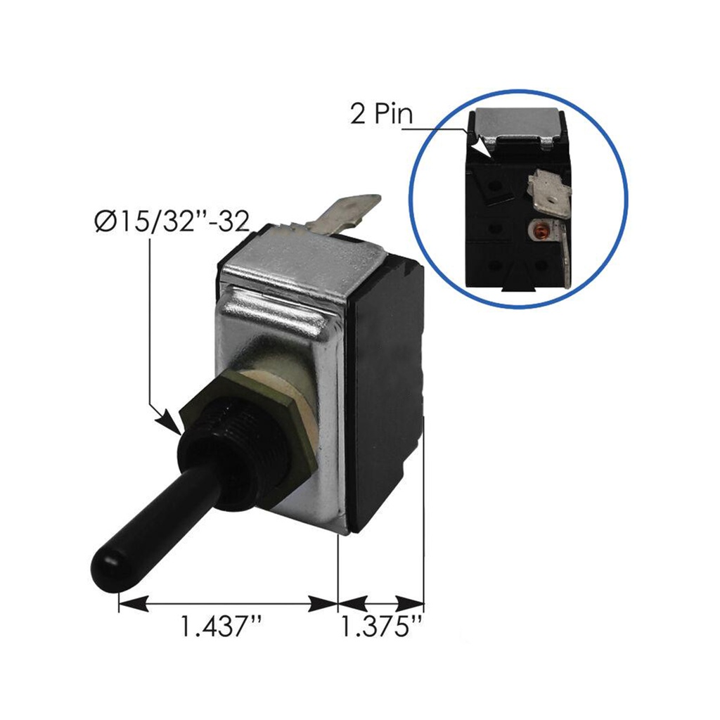 Toggle Switch Peterbilt KG22016 577.75602  1603399