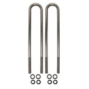 U Bolt Kit RND 7/8in X 3in X 22-1/2in   AUBK8161-224   2548601