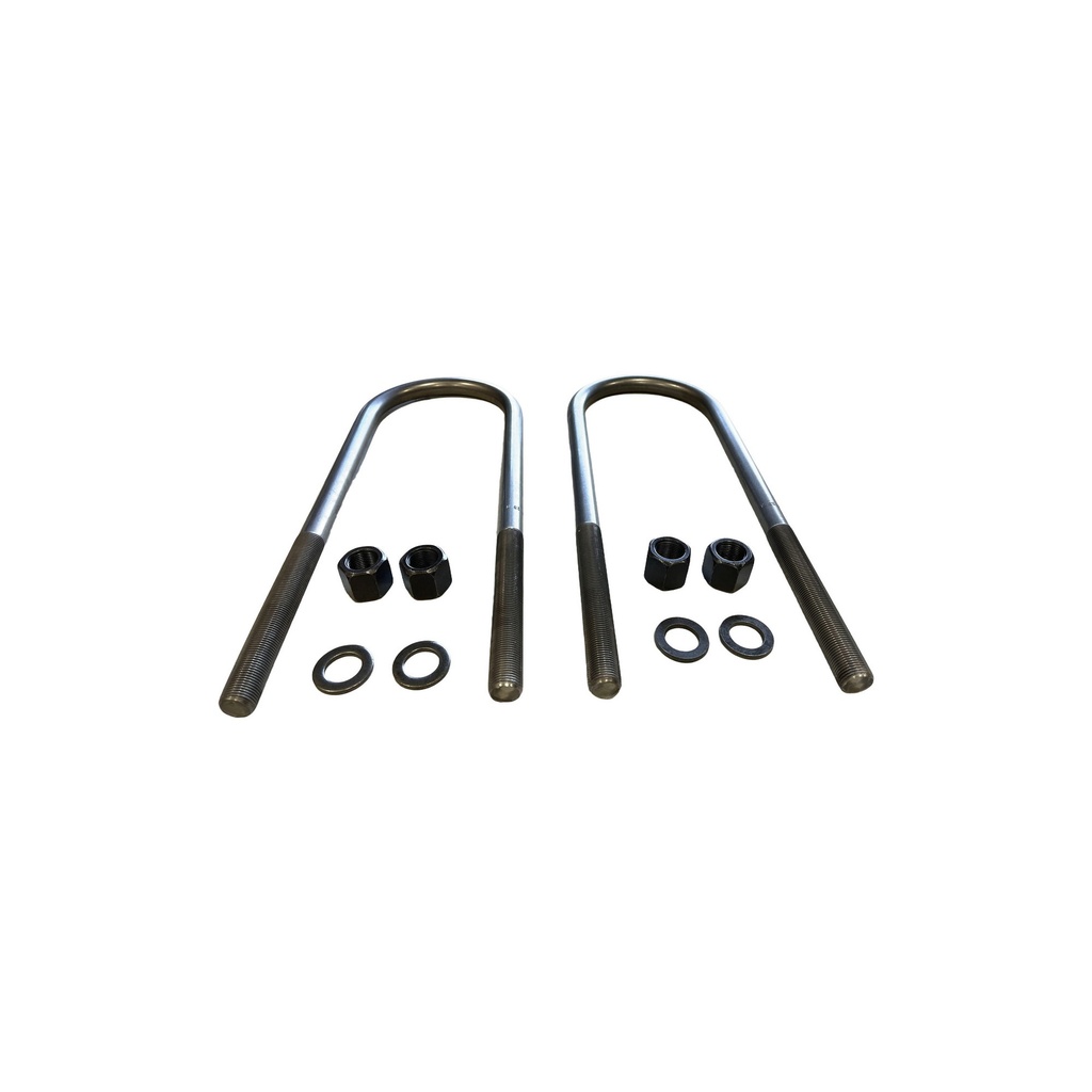 [XS-P8N8-JP3R] U Bolt Kit 7/8in X 5-1/2in X 16-3/4in   AUBK8166-166  3538842C2  W300612  3538842C1 3538842C3