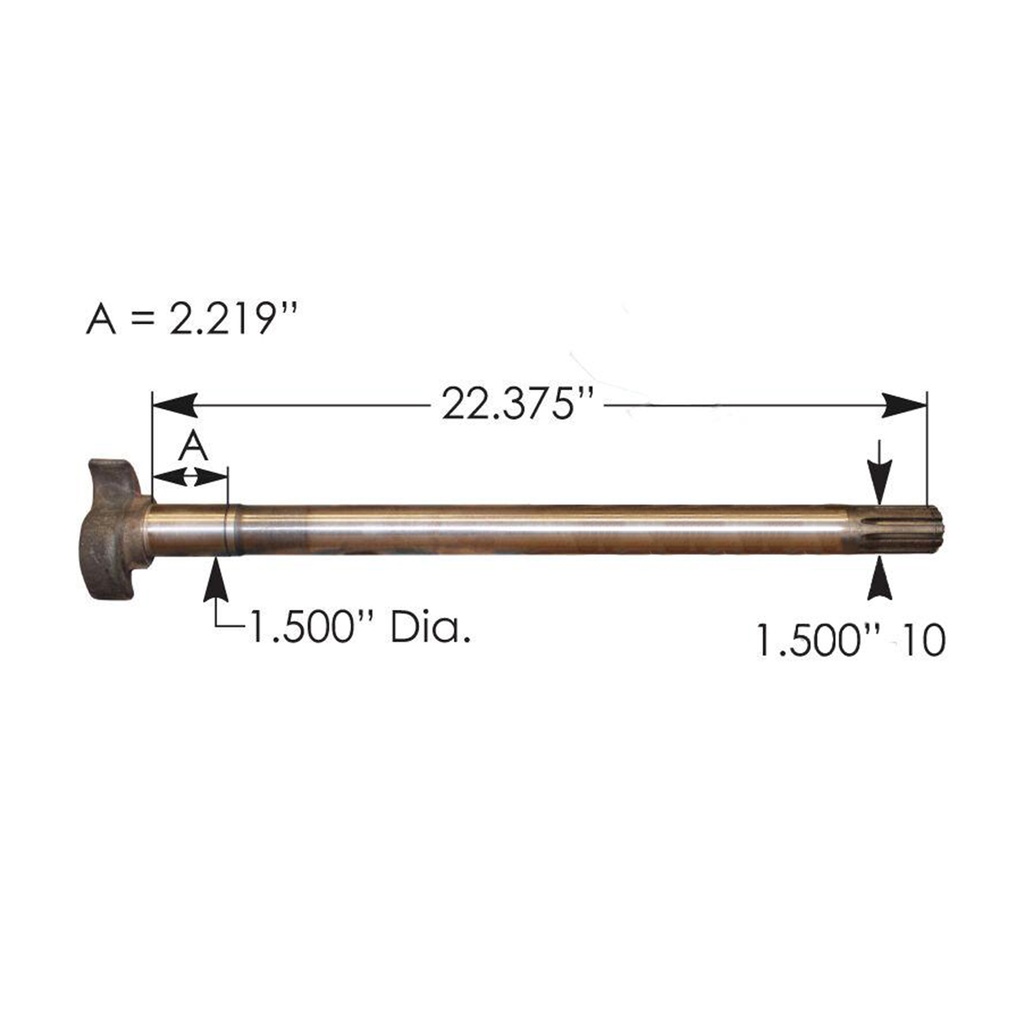 CAMSHAFT LH 122.102212.01 2210Z6344