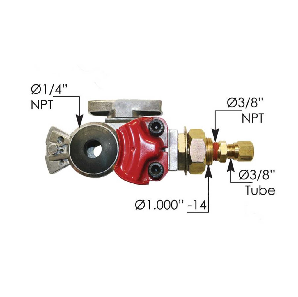 Shutoff Gladhand Emergency  179.1009  12308