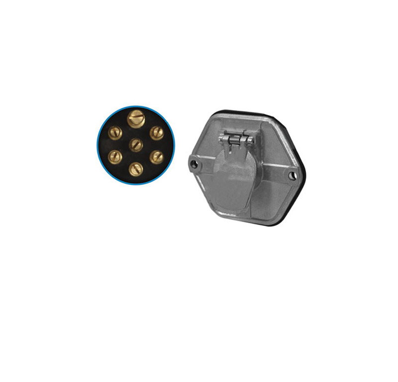 Socket 7 Way With 20 AMP Breaker  179.1020  421019 BE24020